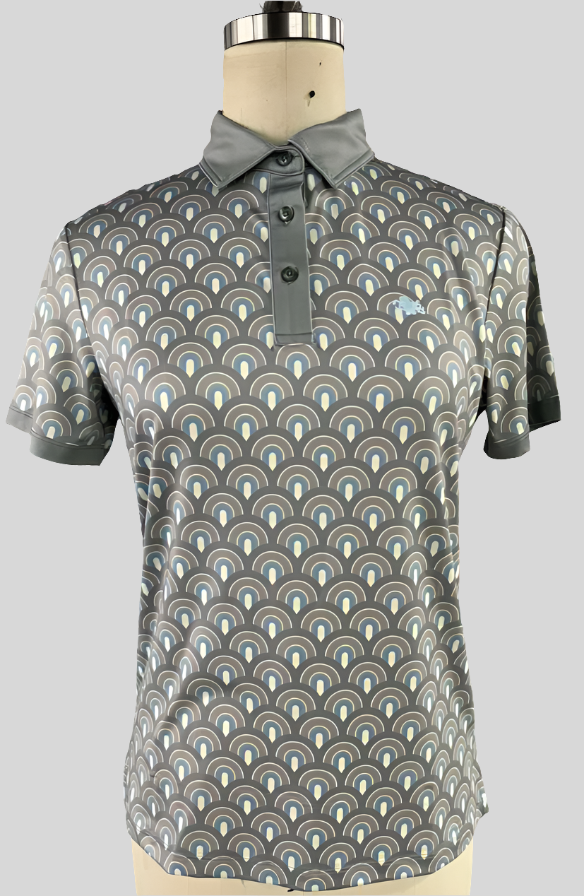 Parre Fore women's golf polo "Greyscaled" LE/100-Parre fore